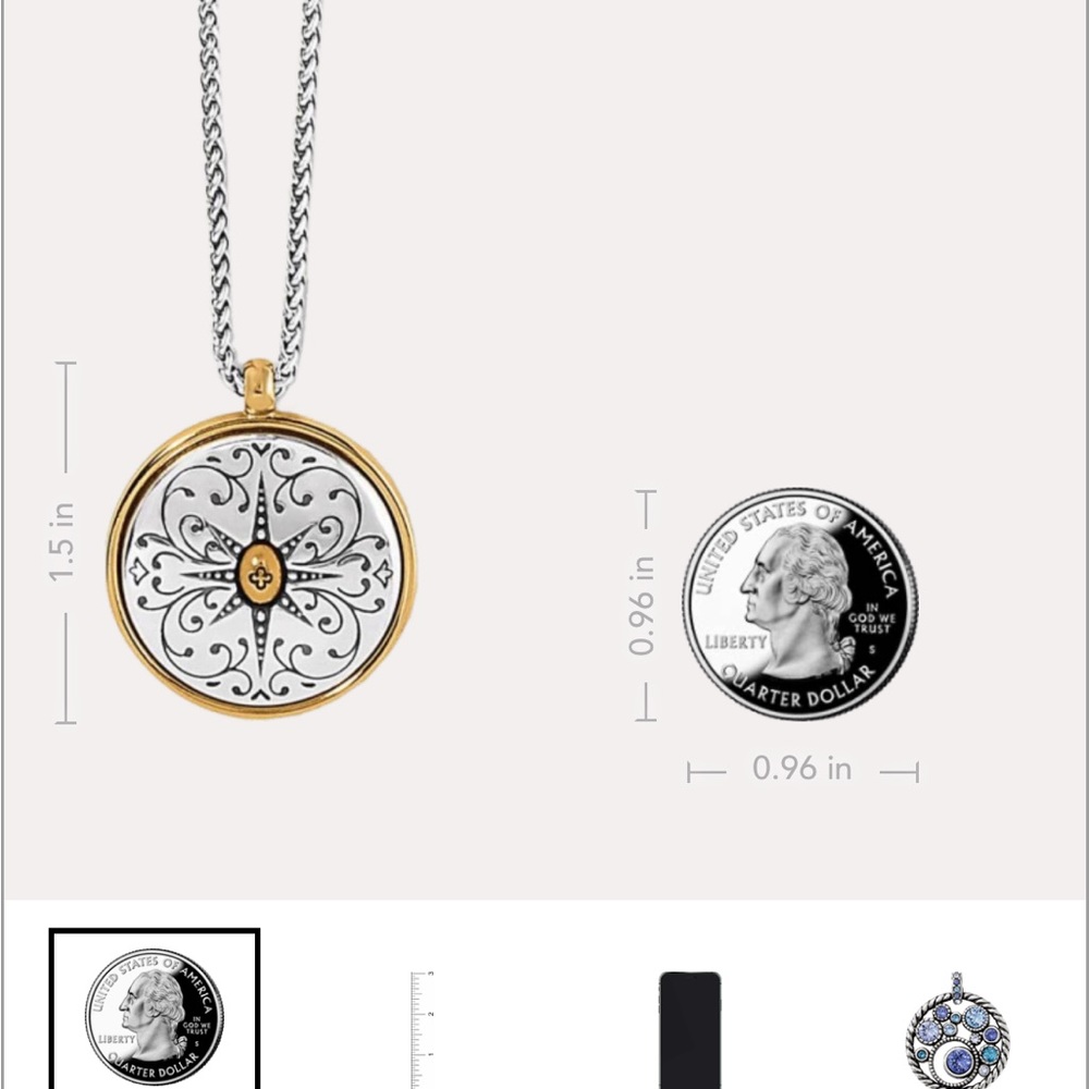 Brighton Venezia Long Pendant